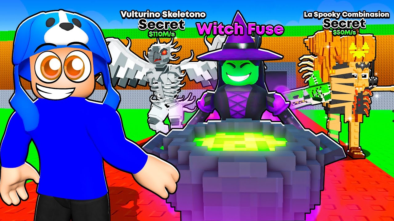 I Unlocked EVERY NEW HALLOWEEN Brainrot in Steal A Brainrot! - YouTube