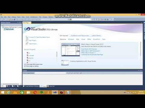 Make New Project of C++ In Visual Studio Tutorial_1