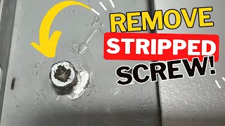Removing stripped screws or bolts: the ultimate solution is here