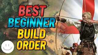 The BEST Beginner Build Order In Age of empires 4 (For English)