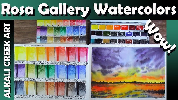  Csy Art Gallery Handmade Watercolor Paint Set