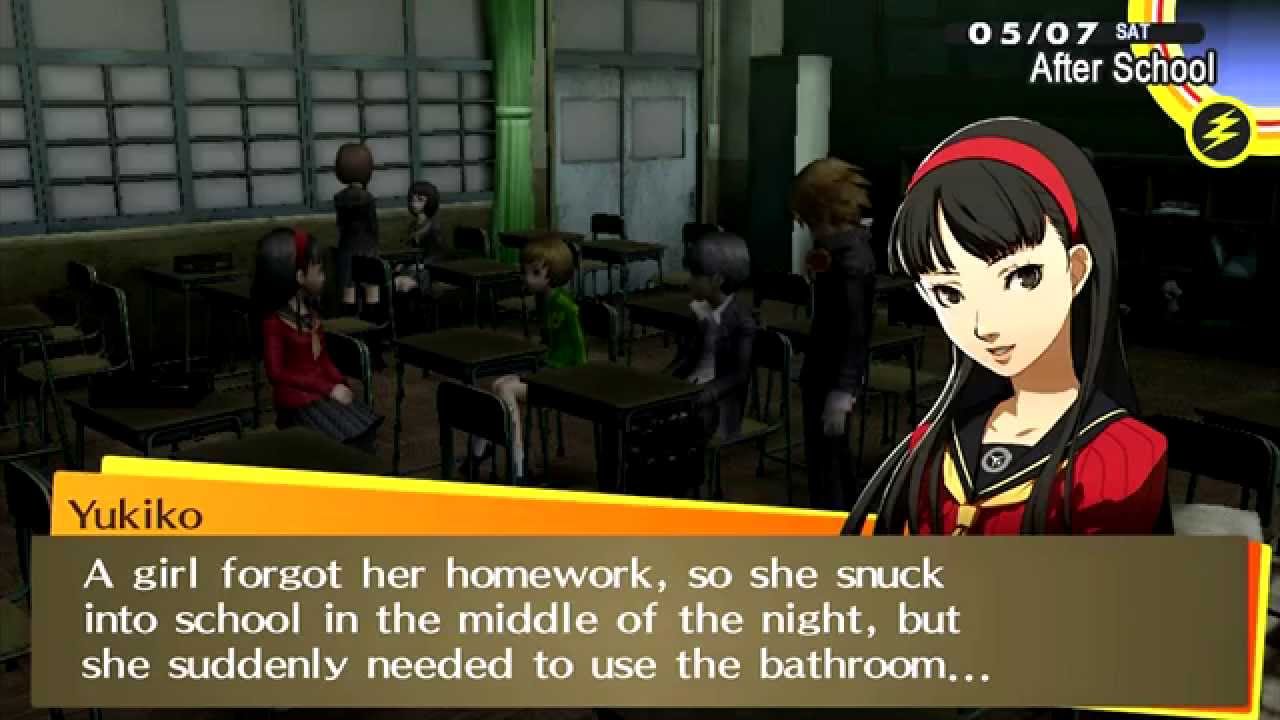 Persona 4 Golden Part 17 Lightning and Ghosts YouTube