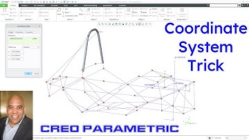 Creo Parametric - Coordinate System Trick | Tips and Tricks