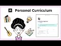 How I Organize my Personal Curriculum in Anytype - Template (2026)