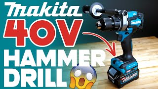A 40V Hammer Drill?! Makita's NEW Powerful Cordless Line of XGT Tools!