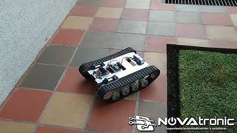 Robot con orugas (Fabricación y pruebas)