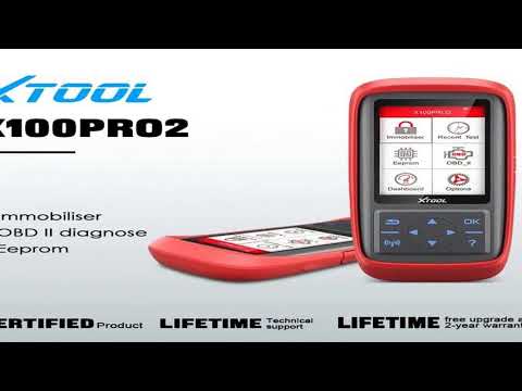 Auto Key Programmer Diagnostic Tool With Eeprom Xtool X100 Pro2 Obd2