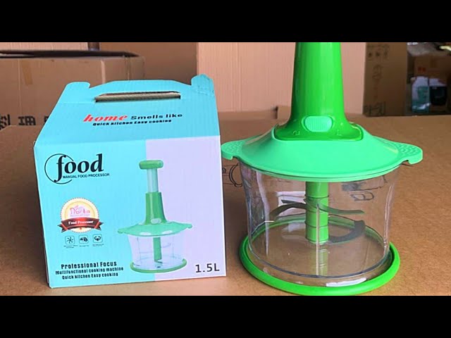 Kitchen + Home Manual Food Chopper - 5 in 1 Miracle Chopper, Salsa Maker,  Blender, Slicer, Shredder and Julienne – As Seen on TV Manual Food  Processor