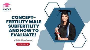 NICE CG 156: Fertility problems: assessment and treatment + TOG Male Subfertility|Excel MRCOG Part 3