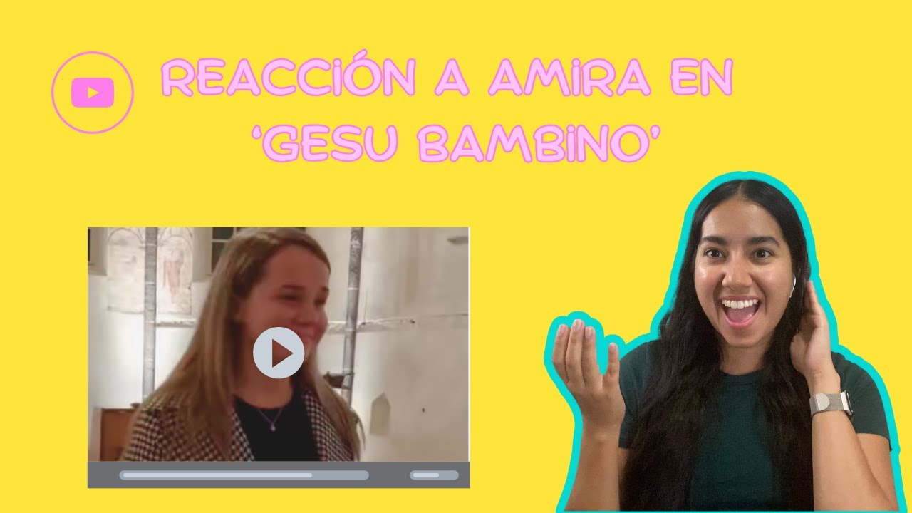 Reacción a Amira Willighagen interpretando 