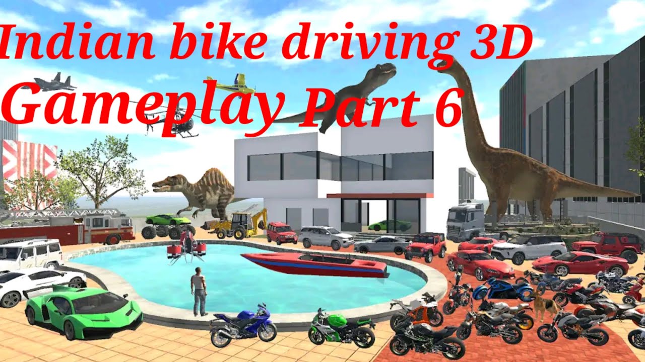 Indian bike driving 3d Gameplay Part 6 - YouTube