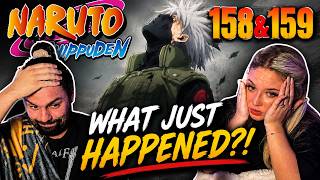 NOOO KAKASHIII!! TSUNADE STANDS ON BUSINESS! | Naruto Shippuden 158&159 Reaction! | Deniz & Masha