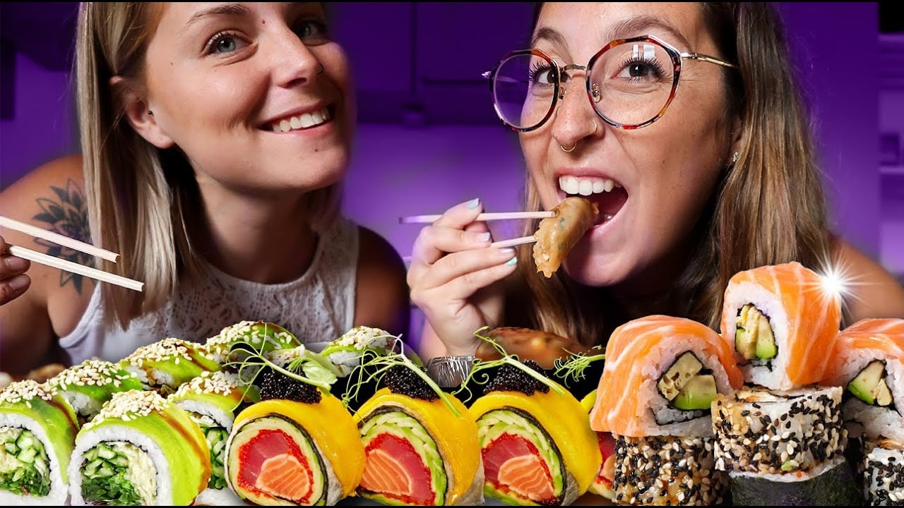 ASMR - SUSHIS MUKBANG & Courrier du coeur #7 💖