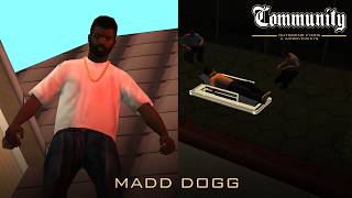GTA SA Community Cutscene Fixes & Improvements Mod - Madd Dogg