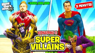 Superheroes KIDNAP Supervillains in GTA 5