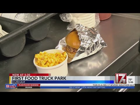 Downtown Durham's first permanent food truck park opens as seasoned vendors team up