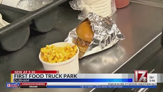 Downtown Durham's first permanent food truck park opens as seasoned vendors team up