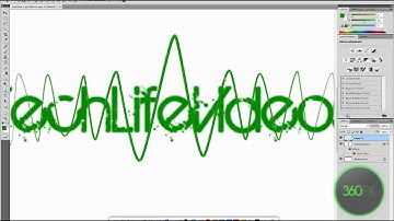 Glowing Lines In Photoshop Tutorial HD - 360 FX