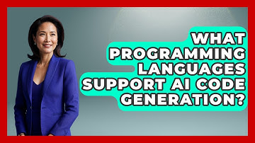 What Programming Languages Support AI Code Generation? - Learning To Code With AI