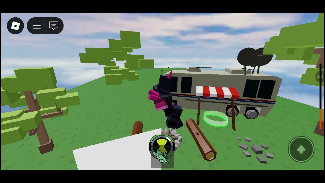 Pedro Lucas jogando Roblox Ben 10