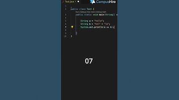 Java Strings- Guess the output  #javafullstackdevelopercourse