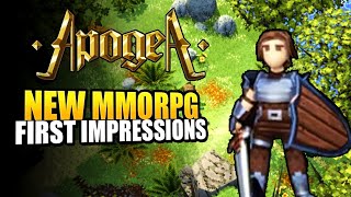 Apogea NEW Hardcore MMORPG - First Impressions Review