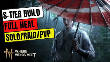 🔥 The S Tier Soul Shadow Screen and All-Healing Fan build in Where Winds Meet is absolutely OP