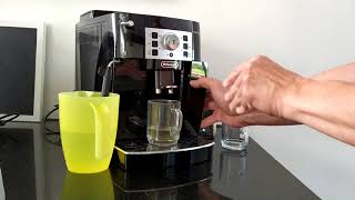 : Ontkalken DeLonghi Magnifica S (is nodig als rode lampje knippert)