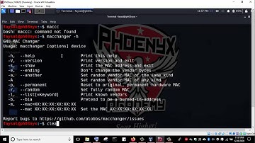 Malicious Python 3 Programming: MAC Changer - Changing MAC address manually