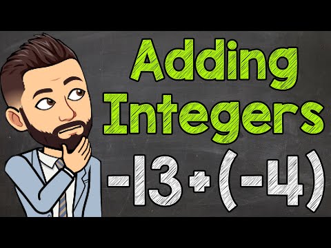 Adding Integers | How to Add Positive and Negative Integers