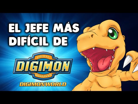 El jefe más difícil de DIGIMON WORLD
