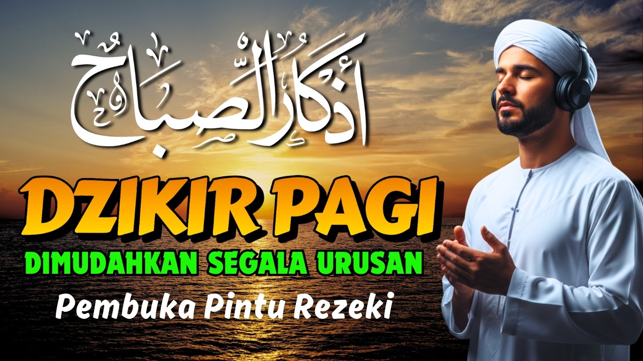 DZIKIR PAGI SESUAI SUNNAH RASUL | ZIKIR PEMBUKA PINTU REZEKI | Dzikir Mustajab Pagi