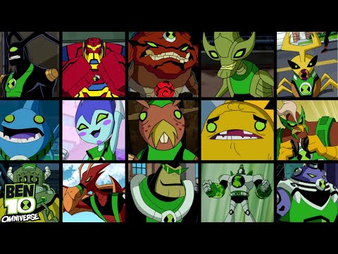 EVERY NEW ALIEN TRANSFORMATIONS IN OMNIVERSE | BEN 10