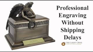 Angel Of Grief Bronze Mourning Urn