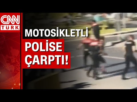 Kağıthane’de 'dur' ihtarına uymayan motosikletlinin çarptığı polis memuru şehit oldu