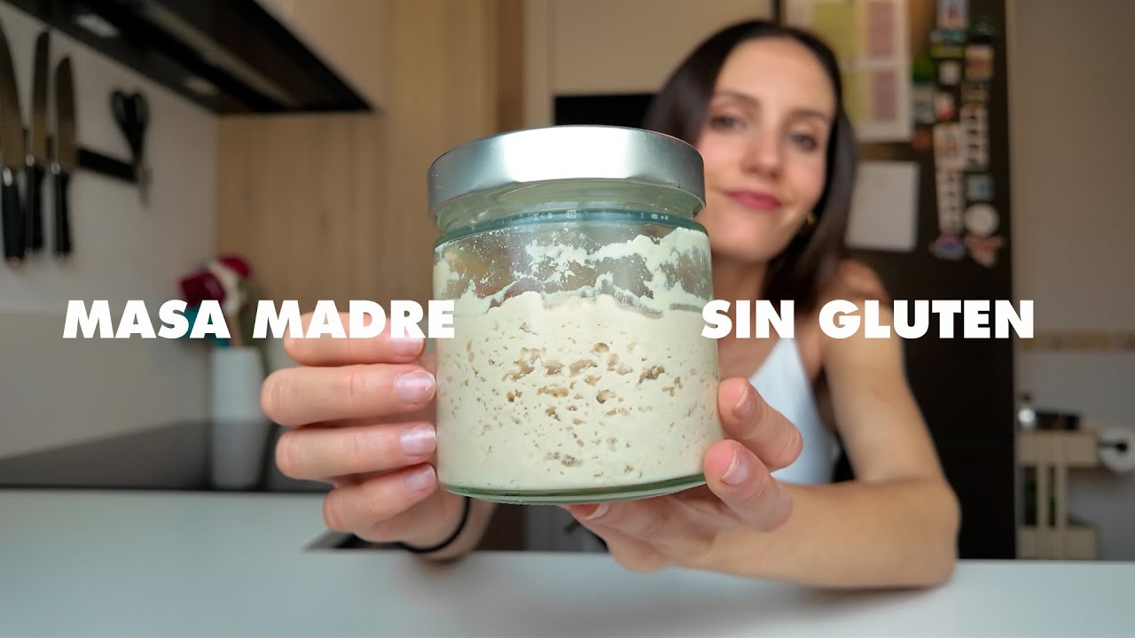 Cómo hacer masa madre SIN GLUTEN desde cero (para principiantes)