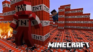 TNT TROLL V TNT BLUDIŠTI! - Schovka v Minecraftu | MaTTem vs. Dejzr