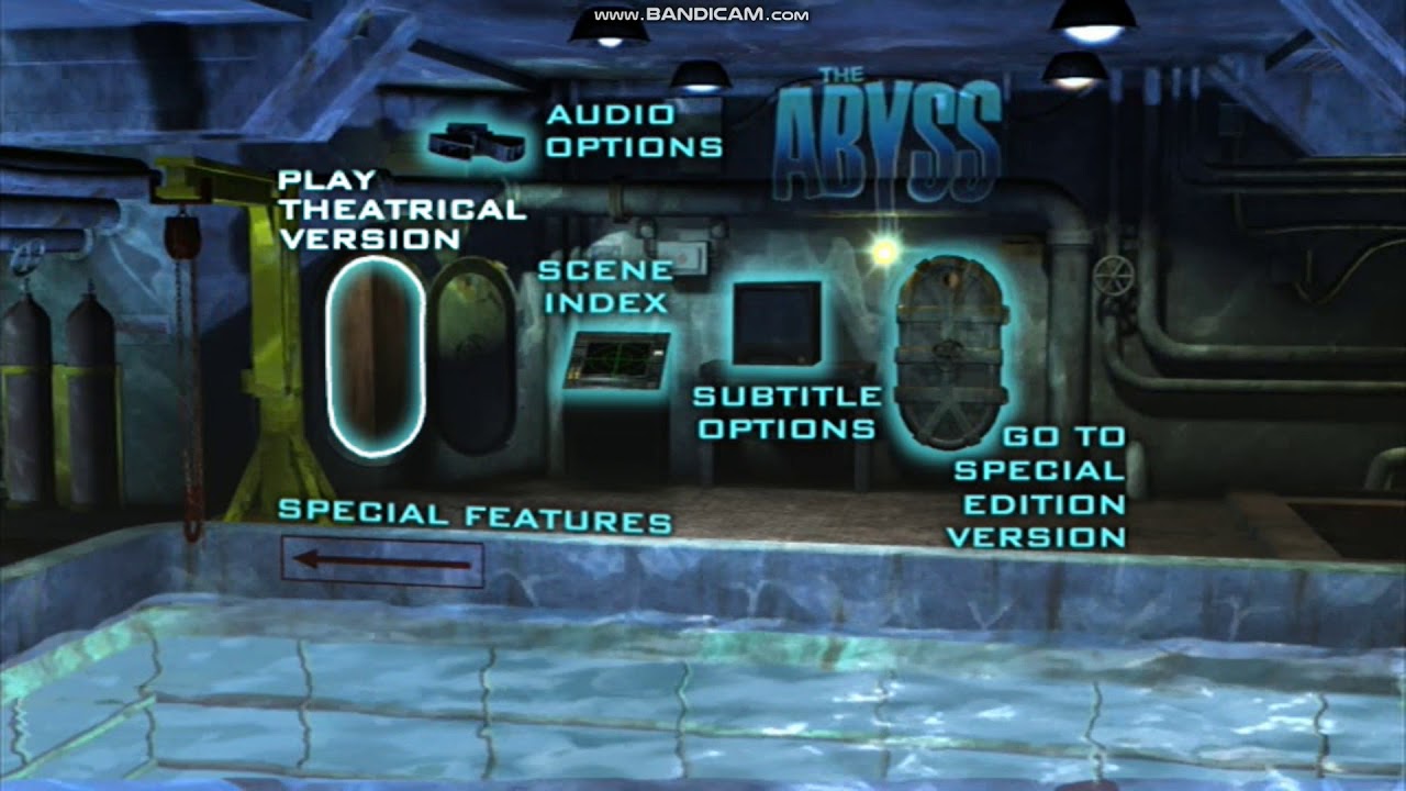 The abyss DVD menu disc 1 - YouTube