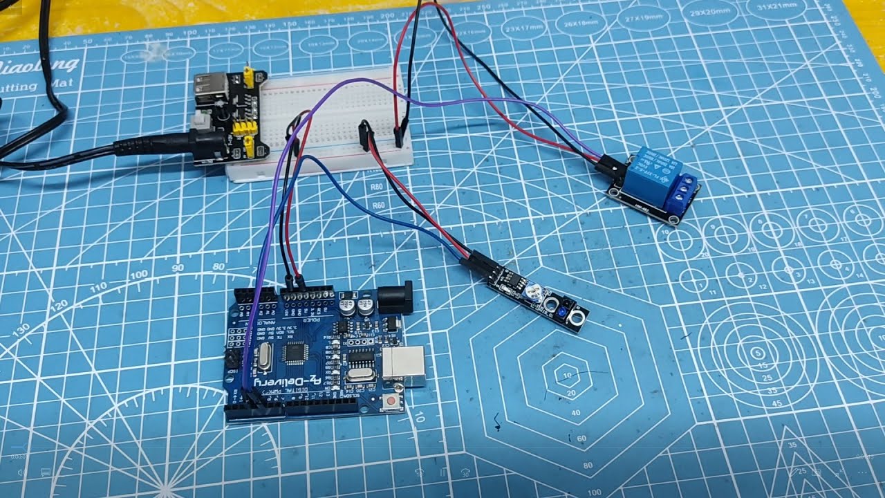 75 Arduino uno interruptor de proximidad con TCRT5000 - YouTube