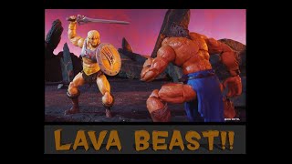 MOTU 40TH  - Toymation -  LAVA BEAST Stopmotion.