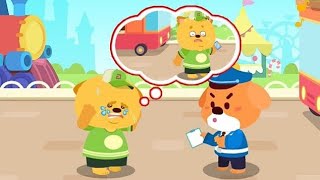 Little BABY Panda's Detective Diary | Sheriff Labrador | KIDS Safety Learn Games