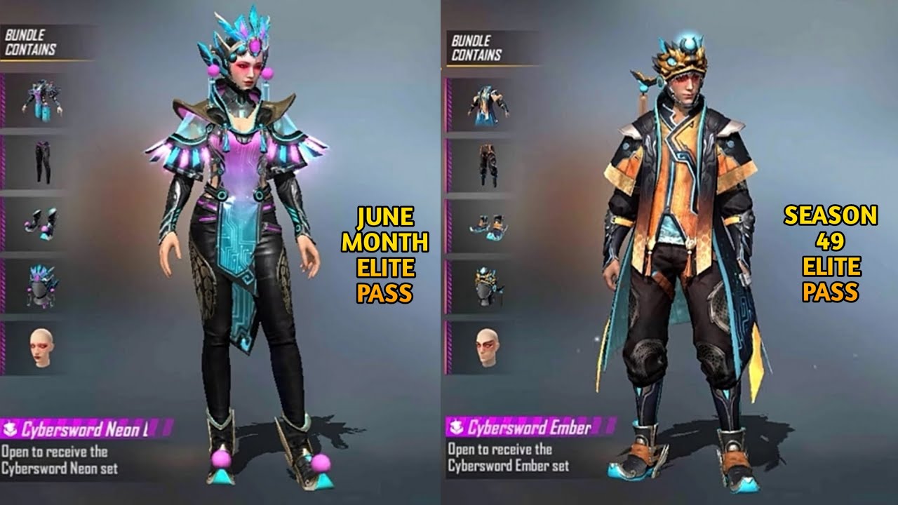 JUNE ELITE PASS FREE FIRE 2022 | NEXT ELITE PASS | SEASON 49 ELITEPASS | 