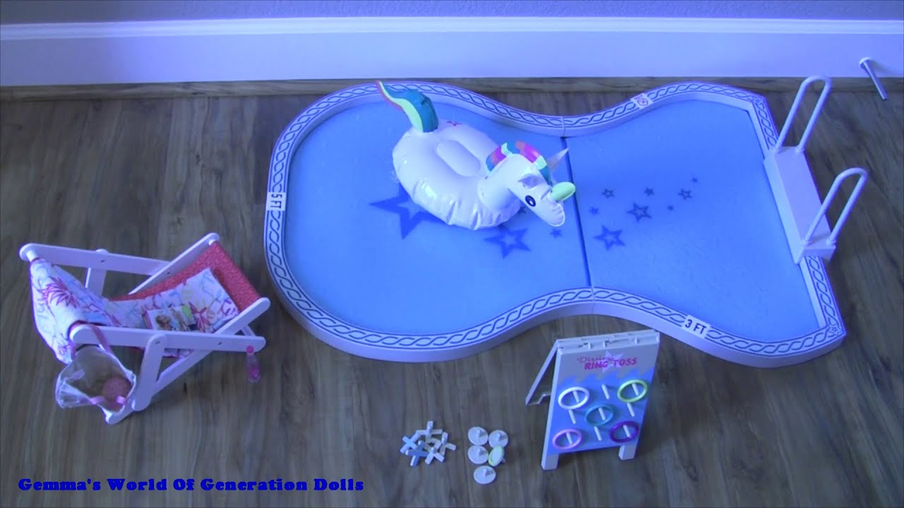 American Girl Swimming Pool Opening + Review !💦🍦 YouTube