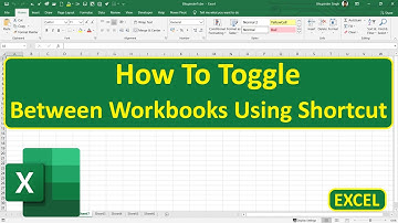 How To Toggle Between Workbooks Using Shortcut In Excel