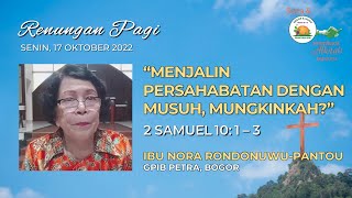 Saya Dan Pklu Gpib Membaca Alkitab Bersama Senin Pagi 17 Oktober 2022