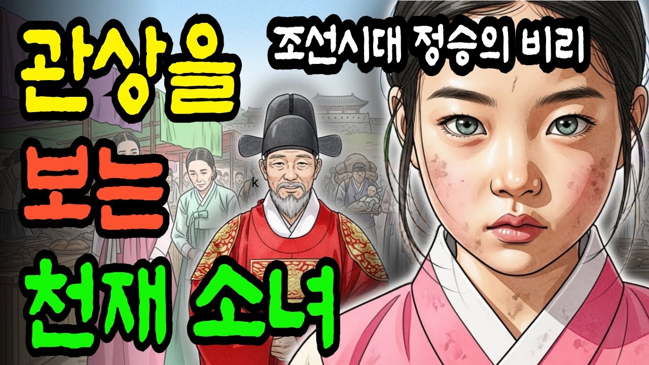 [관상을 보는 천재 소녀-1편]  저잣거리 고아가 읽어낸 정승의 죄  | 야담·민담·전설·설화·옛날이야기·오디오북·옛날이야기·수면동화·민담·사연