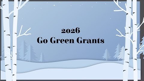 2026 Workshop-Go Green