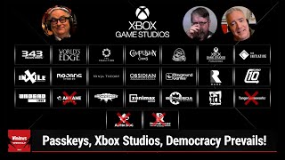 B.C. in a Bottle  Passkeys, Xbox Studios, Democracy Prevails!