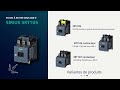 SIRIUS 3RT105 CONTACTEURS - Commande de moteurs jusqu'à 90 kW/400 V