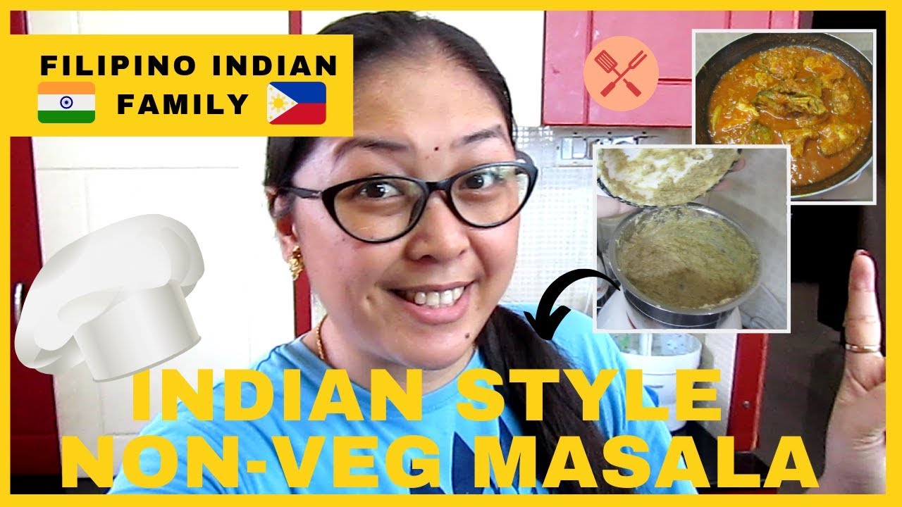 HOW TO MAKE INDIAN STYLE NON-VEG MASALA | Filipino Indian Family Vlog #62 indian cooking vlogs